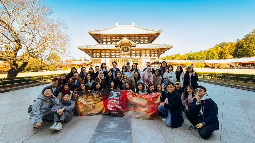 Person Edge company trip to Osaka and Nara, Japan