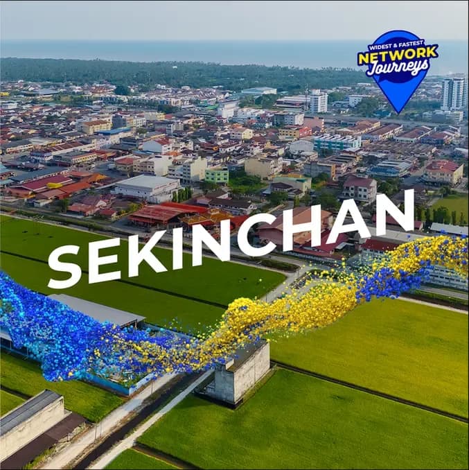 CelcomDigi Network Journeys — Sekinchan