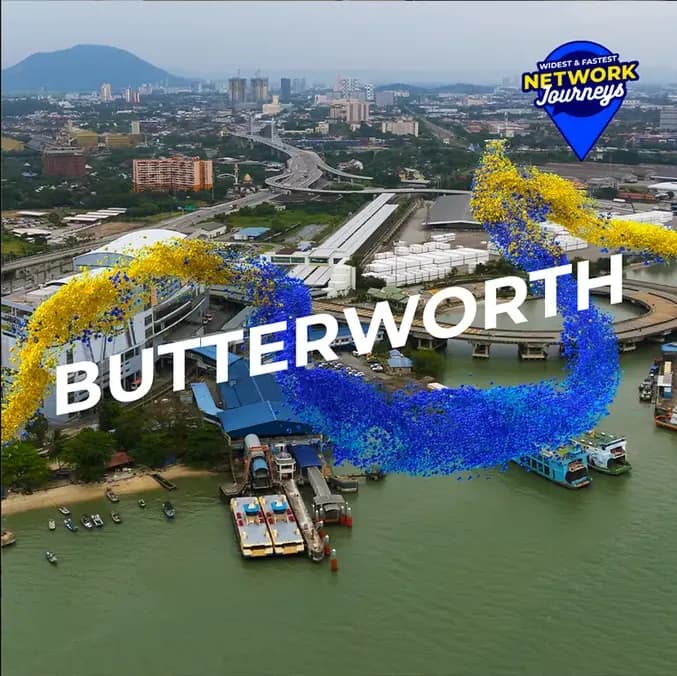 CelcomDigi Network Journeys — Butterworth