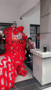 Lion dance